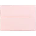 JAM Paper® Booklet Invitation Envelopes, A6, Gummed Seal, Light Baby Pink, Pack Of 25 1 thumbnail image