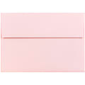 JAM Paper® Booklet Invitation Envelopes, A7, Gummed Seal, Light Baby Pink, Pack Of 25 1 thumbnail image