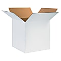 Partners Brand Brand Corrugated Boxes 24" x 24" x 24", White, Bundle of 10
