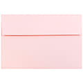 JAM Paper® Booklet Invitation Envelopes, A8, Gummed Seal, Light Baby Pink, Pack Of 25 1 thumbnail image