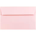 JAM Paper® Booklet Invitation Envelopes, A9, Gummed Seal, Light Baby Pink, Pack Of 25 1 thumbnail image
