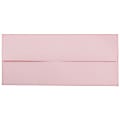 JAM PAPER #10 Business Premium Envelopes, 4 1/8 x 9 1/2, Baby Pink Pastel, 25/Pack