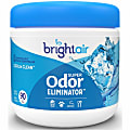 Bright Air Super Odor Eliminator Air Freshener - Gel - 450 ft³ - 14 fl oz (0.4 quart) - Cool, Clean - 60 Day - 6 / Carton