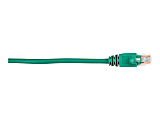 Black Box - Patch cable - RJ-45 (M) to RJ-45 (M) - 3 ft - UTP - CAT 5e - molded, snagless, stranded - green 1 thumbnail image