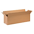 Partners Brand Long Corrugated Boxes 26" x 8" x 8", Bundle of 25