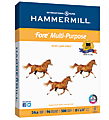 Hammermill® Fore Multi-Use Printer & Copier Paper, Letter Size (8 1/2" x 11"), Ream Of 500 Sheets, 24 Lb, White 1 thumbnail image