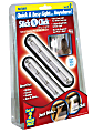 Stick N Click LED Lights, Strip Light, Clear/Silver 1 thumbnail image
