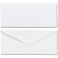 Mead Plain White Envelopes - Business - #10 - 4 1/8" Width x 9 1/2" Length - Gummed - 50 / Box - White 1 thumbnail image