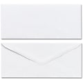 Mead Plain White Envelopes - Business - #10 - 4 1/8" Width x 9 1/2" Length - Gummed - 50 / Box - White