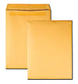 Quality Park® Redi-Seal® Catalog Envelopes, 10" x 13", Self-Adhesive, Brown Kraft, Box Of 250