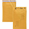 Alliance Rubber Kraft Bubble Mailers - Bubble - #0 - 6" Width x 10" Length - Peel & Seal - Paper - 25 / Carton - Kraft