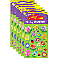 Trend Stinky Stickers, Friendly Flowers/Floral, 84 Stickers Per Pack, Set Of 6 Packs