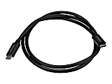 StarTech.com USB C Cable - 3ft/1m - 10 Gbps - 4K - USB-IF - Charge and Sync - USB Type C to Type C Cable - USB31CC1M 1 thumbnail image