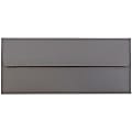 JAM PAPER #10 Business Premium Envelopes, 4 1/8 x 9 1/2, Dark Grey, 25/Pack 1 thumbnail image