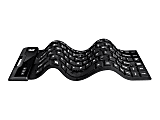 Adesso® Flex Keyboard With Antimicrobial Protection, 87 Keys, Black 1 thumbnail image