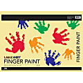 FORAY® Finger Paint Paper, 16" x 22", White, 100 Sheets