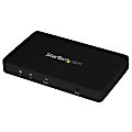 StarTech.com HDMI Splitter 1 In 2 Out - 4k 30Hz - 2 Port - Aluminum - HDMI Multi Port - HDMI Audio Splitter