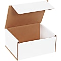 Partners Brand Corrugated Mailers 6" x 5" x 3", White, Bundle of 50
