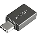Accell Nano - USB-C to USB-A 3.1 Gen 2 10Gbps Adapter - 2 Pack - 1 x Type C USB 3.1 (Gen 2) USB Male - 1 x Type A USB 3.1 (Gen 2) USB Female 1 thumbnail image