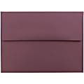 JAM Paper® Booklet Invitation Envelopes, A6, Gummed Seal, Burgundy, Pack Of 25