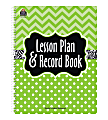 Teacher Created Resources Lesson Plan And Record Books, Lime Chevrons And Dots, Pack Of 2 1 thumbnail image
