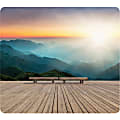 Fellowes Recycled Mouse Pad - Mountain Sunrise - Mountain Sunrise - 8" x 9" x 0.06" Dimension - Multicolor - Rubber - Slip Resistant, Scratch Resistant, Skid Proof - 1 Pack 1 thumbnail image