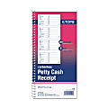 Tops Petty Cash Book, 2-Part, 11" x 5-1/2" 1 thumbnail image