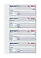 TOPS™ Manifold Receipt Book, 3-Part, 7 5/8" x 11", White/Canary/Pink 1 thumbnail image