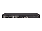 HPE 1950-24G-2SFP+-2XGT - Switch - L3 - managed - 24 x 10/100/1000 + 2 x Gigabit SFP / 10 Gigabit SFP+ + 2 x 10Gb Ethernet - rack-mountable