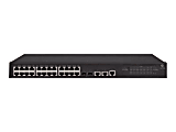 HPE 1950-24G-2SFP+-2XGT - Switch - L3 - managed - 24 x 10/100/1000 + 2 x Gigabit SFP / 10 Gigabit SFP+ + 2 x 10Gb Ethernet - rack-mountable 1 thumbnail image