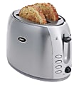 Oster® 2-Slice Wide-Slot Stainless Steel Toaster, Silver