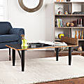 Holly & Martin Kency Cocktail Table, Rectangle, Tobacco/Black