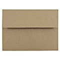 JAM Paper® Booklet Invitation Envelopes, A6, Gummed Seal, 100% Recycled, Brown, Pack Of 25 1 thumbnail image