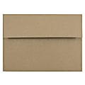 JAM Paper® Booklet Invitation Envelopes, A7, Gummed Seal, 100% Recycled, Brown, Pack Of 25 1 thumbnail image