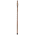Brazos Walking Sticks™ Twisted Trekker Oak Walking Stick, 58", Brown