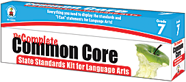 Carson-Dellosa Classroom Support Materials: The Complete Common Core State Standards Kit, Language Arts, Grade 7 1 thumbnail image
