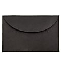 JAM PAPER 3Drug Mini Envelopes, 2 5/16 x 3 5/8, Black Linen, 25/Pack 1 thumbnail image