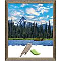 Amanti Art Wood Picture Frame, 22" x 26", Matted For 20" x 24", Parisian Silver 1 thumbnail image