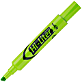Avery® Hi-Liter® Highlighters, SmearSafe®, Chisel Tip, Desk-Style, Fluorescent Green, Box Of 12 1 thumbnail image