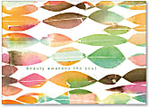 Viabella Blank Note Greeting Card, Beauty, 5" x 7", Multicolor