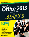 Office 2013 All-In-One For Dummies®