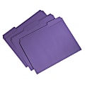 SKILCRAFT File Folders, Purple, Box Of 100, (AbilityOne 7530-01-566-4135) 1 thumbnail image