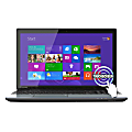 Toshiba Satellite® S55t-A5389 Laptop Computer With 15.6" Touch-Screen Display & Intel® Core™ i7 Processor, Silver