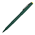 Pilot® Razor Point Pens, Extra-Fine Point, 0.3 mm, Green Barrel, Green Ink, Pack Of 12 Pens