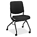 HON Perpetual Nesting Armless Folding Chair, Black 1 thumbnail image