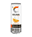 Celsius® Sparkling Fitness Drinks, Orange, 12 Oz, Pack Of 12