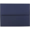 JAM Paper® Booklet Invitation Envelopes, A2, Gummed Seal, Navy Blue, Pack Of 25 1 thumbnail image