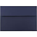 JAM Paper® Booklet Invitation Envelopes, A8, Gummed Seal, Navy Blue, Pack Of 25 1 thumbnail image