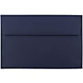 JAM Paper® Booklet Invitation Envelopes, A9, Gummed Seal, Navy Blue, Pack Of 25 1 thumbnail image