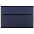 JAM Paper® Booklet Invitation Envelopes, A10, Gummed Seal, Navy Blue, Pack Of 25 1 thumbnail image